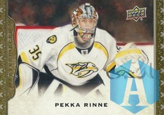2014-15 Upper Deck Masterpieces Pekka Rinne #29 Nashville Predators